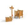 Miniaturka Small Wooden Playground Ship (2)