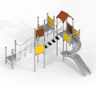Base with a slide