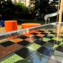 HPL Bench Chess and ludo game s pločom za šah i društvene igre na otvorenom.