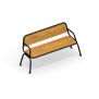 Miniaturka City bench with armrest (2)