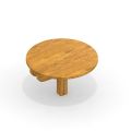 Larch play table ⌀ 80 cm